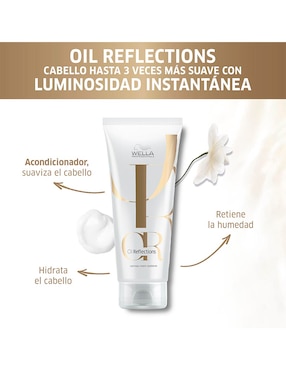 Acondicionador para cabello Oil Reflections Wella 200 ml