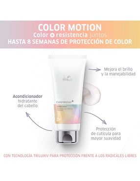 Acondicionador para cabello Color Motion Wella 200 ml