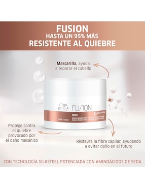 Mascarilla Fusion para reparar Wella