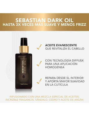 Aceite Dark Oil Sebastian 95 ml
