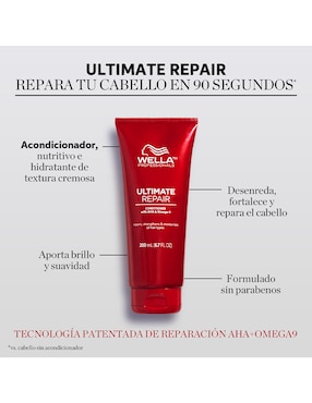 Acondicionador para cabello Ultimate Repair Wella 200 ml