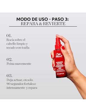 Tratamiento para capilar Miracle Hair Rescue reparador Wella