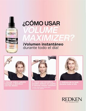 Spray para cabello todo tipo Volume maximizer Redken Styling 250 ml