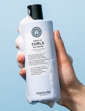Crema para cabello rizado Coils & Curls María Nila Curls mde easy
para antifrizz
