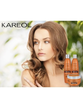 Set capilar Kareol Argan Oil Hidratación para todo tipo 3 piezas