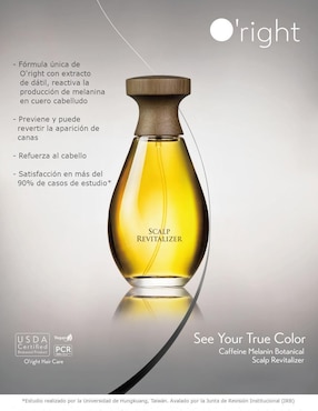 Tratamiento para cuero cabelludo Caffeine Melanine Botanical Revitalizante 100 ml anticaída O'right