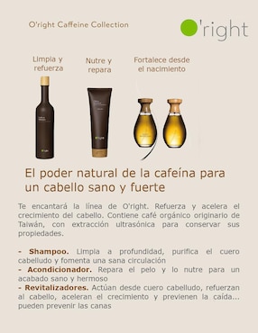 Tratamiento para cuero cabelludo Caffeine Melanine Botanical Revitalizante 100 ml anticaída O'right