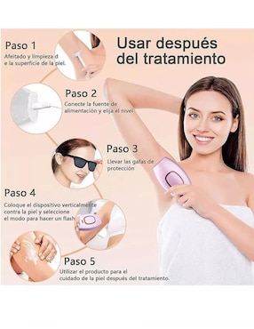 Depiladora para rostro y cuerpo Genérica