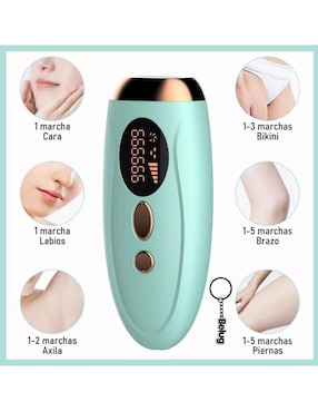 Depiladora para rostro y cuerpo