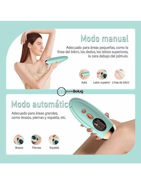 Depiladora para rostro y cuerpo