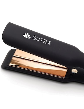Alaciadora Sutra Wide Flat Iron SU63 placas de titanio gold rose
