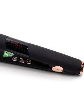 Alaciadora Sutra Wide Flat Iron SU63 placas de titanio gold rose