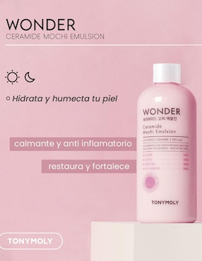 Sérum facial Ceramide Mochi Emulsion Wonder Tony Moly todo tipo piel