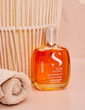 Aceite Smoothing oil para cabellos rebeldes Semi Di Lino Alisador 100 ml