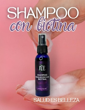 Shampoo anticaída con Biotina 3 piezas JYE