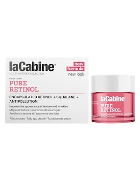 Crema Facial Recomendada Para Prevenir Signos De La Edad De Noche Pure Retinol LaCabine GD3 Todo Tipo De Piel