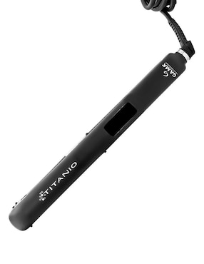 Alaciadora Gama Italy Professional Ozone Ion 4D Therapy Cp14 Dig 4d Titanio-Sy placas de titanio