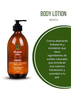 Kit tratamiento corporal hidratante Oleum Vitae