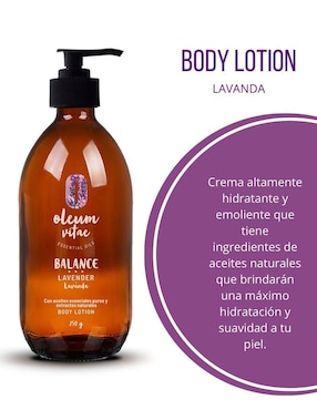 Kit tratamiento corporal hidratante Oleum Vitae