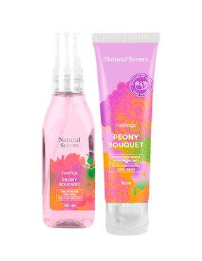 Kit Body Mist Natural Scents Feelings Para Mujer