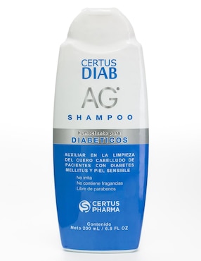 Shampoo Hidratante Para Cabello Para Diabéticos Certus Diab