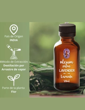 Aceite esencial Oleum Vitae de lavanda 120 ml