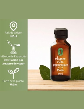 Aceite esencial Oleum Vitae de menta 120 ml