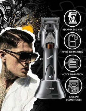 Recortadora para cabello, barba y cuerpo Vgr