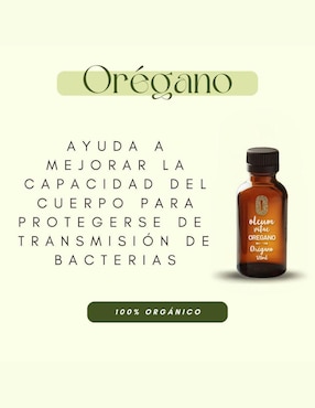 Aceite Oleum Vitae de orégano 120 ml