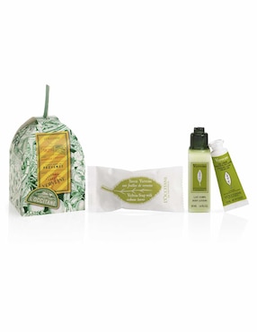 Kit De Tratamiento Para Cuerpo Esfera Navidad Verbena Hidratante Loccitane