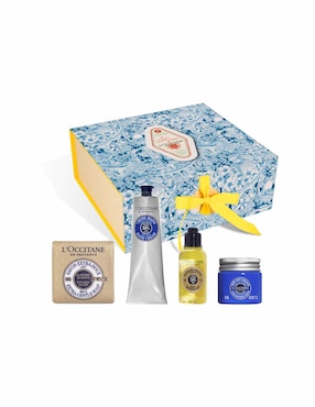 Kit De Tratamiento Para Cuerpo Cofre Karite Premium Hidratante Loccitane