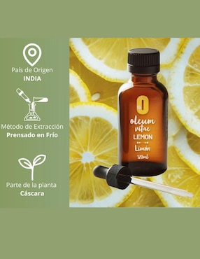 Aceite esencial Oleum Vitae de limón 120 ml