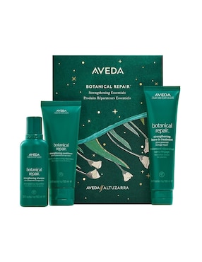 Set Capilar Aveda Botanical Repair Strengthening Essentials Holiday 3 Piezas