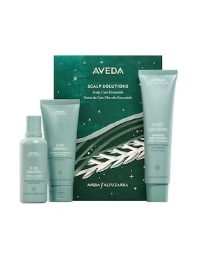 Set Capilar Aveda Scalp Solutions Exfoliating Essentials Holiday 3 Piezas