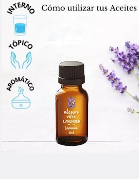 Aceite esencial Oleum Vitae de lavanda 30 ml
