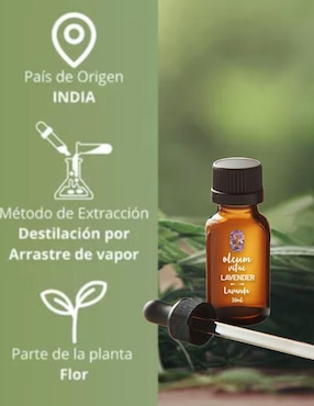 Aceite esencial Oleum Vitae de lavanda 30 ml