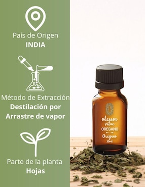 Aceite esencial Oleum Vitae de orégano 30 ml