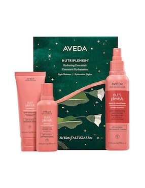 Kit Tratamiento Para Cuero Cabelludo Nutriplenish Light Holiday Set Hidratante Aveda