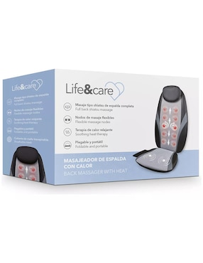 Masajeador corporal Life & Care Shiatsu Lc-mc01