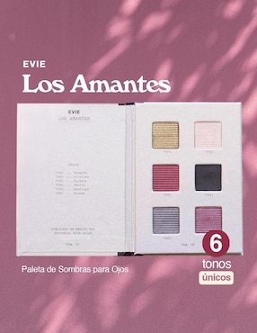 Sombra para ojos Evie 6 tonos