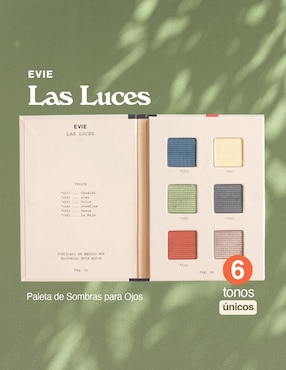 Sombra para ojos Evie 6 tonos
