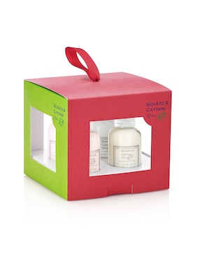 Set Bath & Body Para Hidratar Schatz & Cattani Spa Navidad 4 Piezas