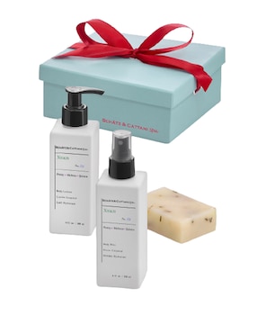 Set Bath & Body Para Hidratar Schatz & Cattani Navidad Vetiver 3 Piezas