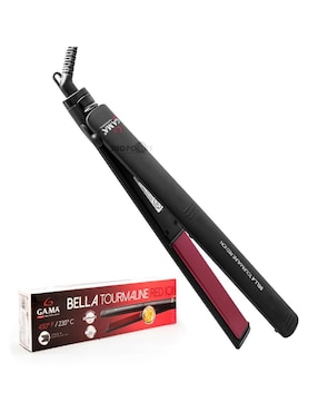 Alaciadora Hot Tools Tourmaline Red Ion
 placas de turmalina
