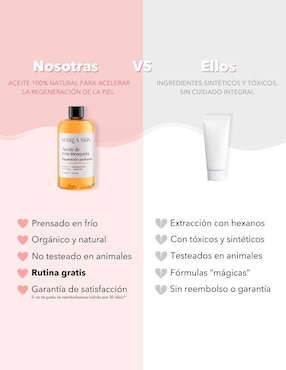 Aceite Marea Skin de rosa 250 ml