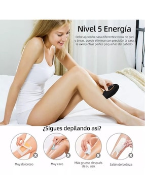 Depiladora para rostro y cuerpo Genérica