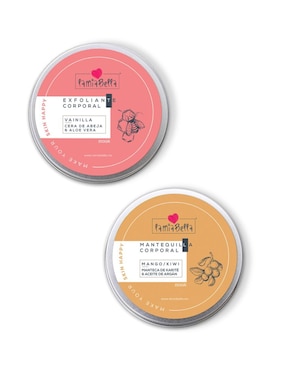 Kit de exfoliante Body Care Routin La Mia Bella para piel todo tipo piel