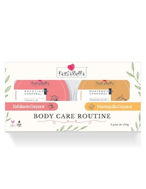Kit de exfoliante Body Care Routin La Mia Bella para piel todo tipo piel