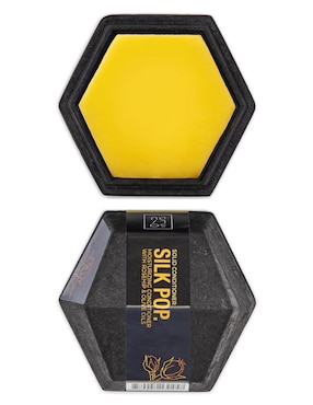 Acondicionador sólido Hidratante Con Aceite De Semilla De Rosa Mosqueta Silk Pop Solidu 100 g