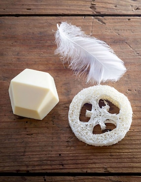 Soporte para shampoo sólido Solidu de Loofah